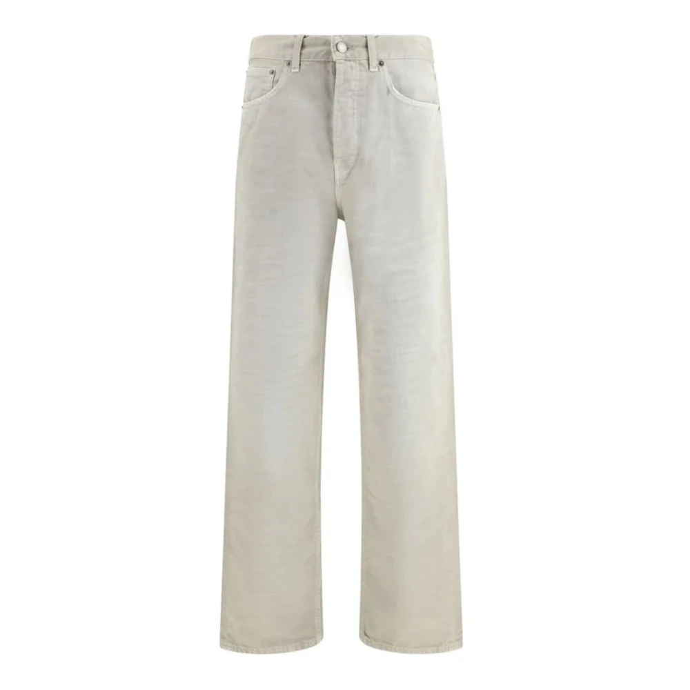 Haikure Men's Beige Logan Bull 44 Jeans - Straight Fit Jeans - W30 - Jeans
