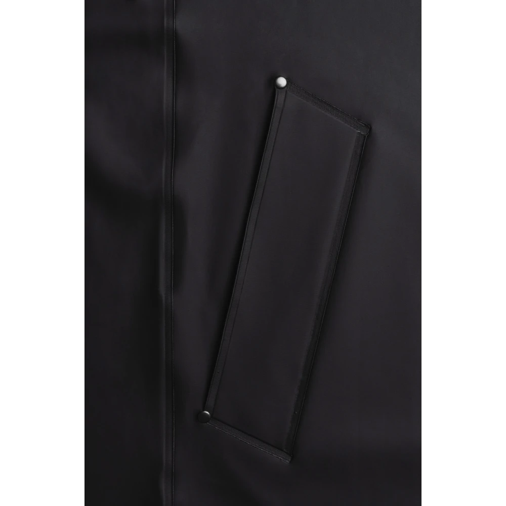 Stutterheim Urban Waterdichte Hooded Rits Parka Black Heren
