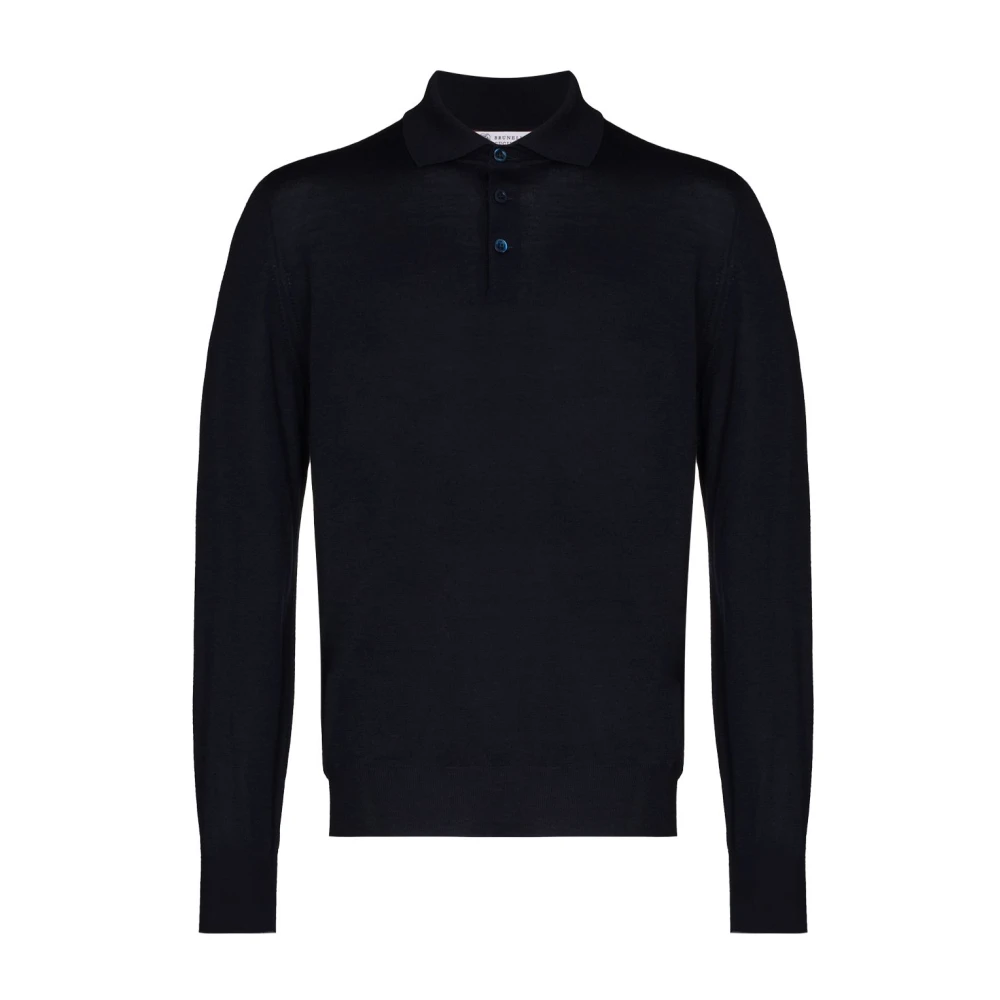 Brunello Cucinelli , Herren, Strickwaren, Blau, M