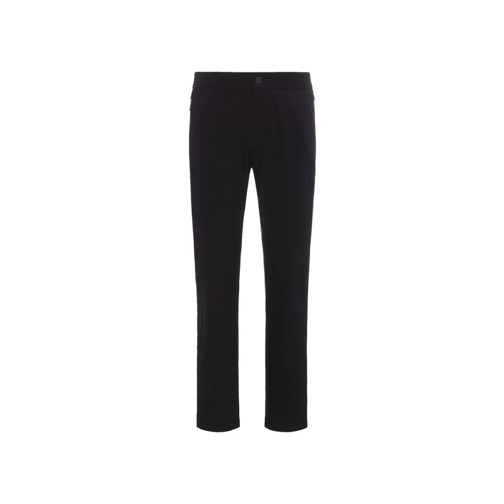Hugo Boss Stijlvolle Stoffen Broek Black Heren