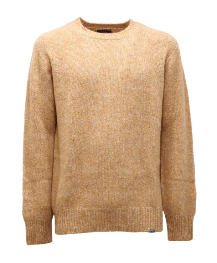pull-en-laine-melange-chameau
