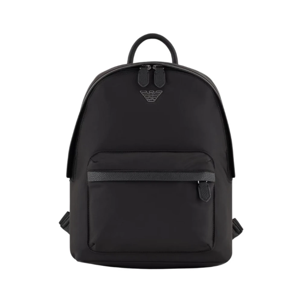 Emporio Armani Stijlvolle rugzak voor dagelijks gebruik Black Dames