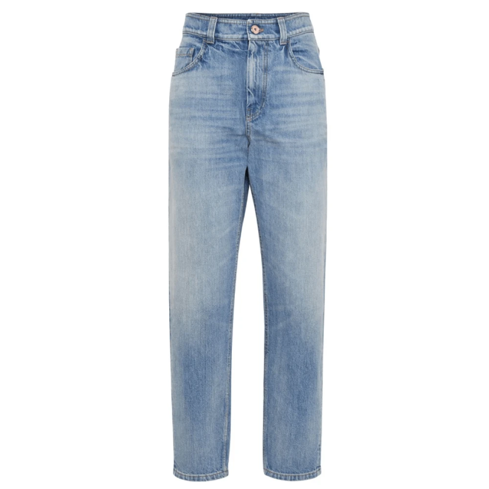 BRUNELLO CUCINELLI Loose-fit Jeans Blue Dames