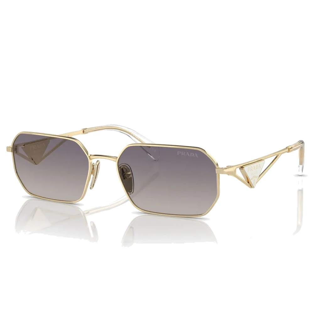 Prada Unisex Yellow Pr A51s Sunglasses - Sunglasses - 58 Mm - Accessories
