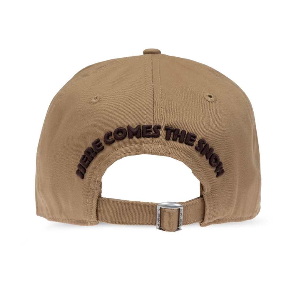 Dsquared2 Pet met klep Beige Heren