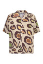 chemise-beige-a-motif-et-col-bowling