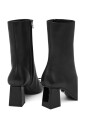 bottines-en-cuir-de-veau-noir