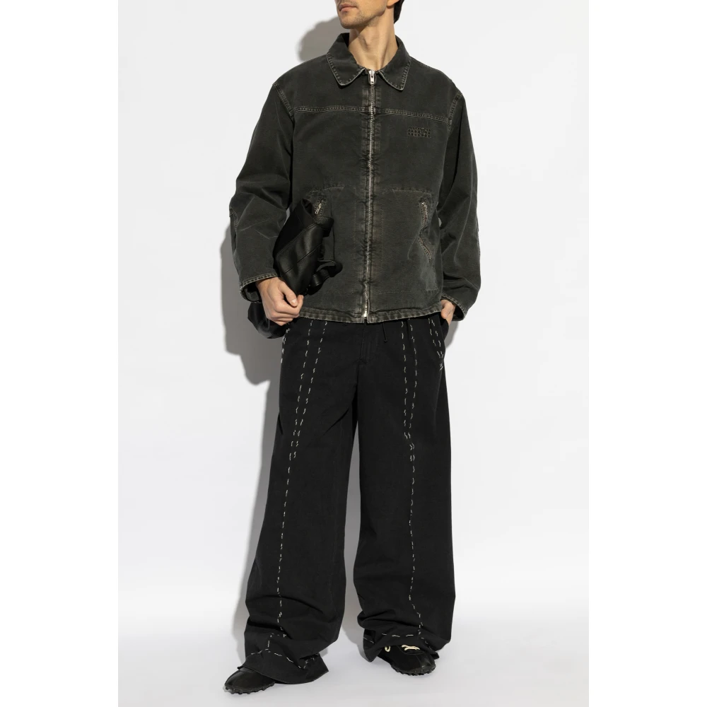 MM6 Maison Margiela Denim jas Gray Heren