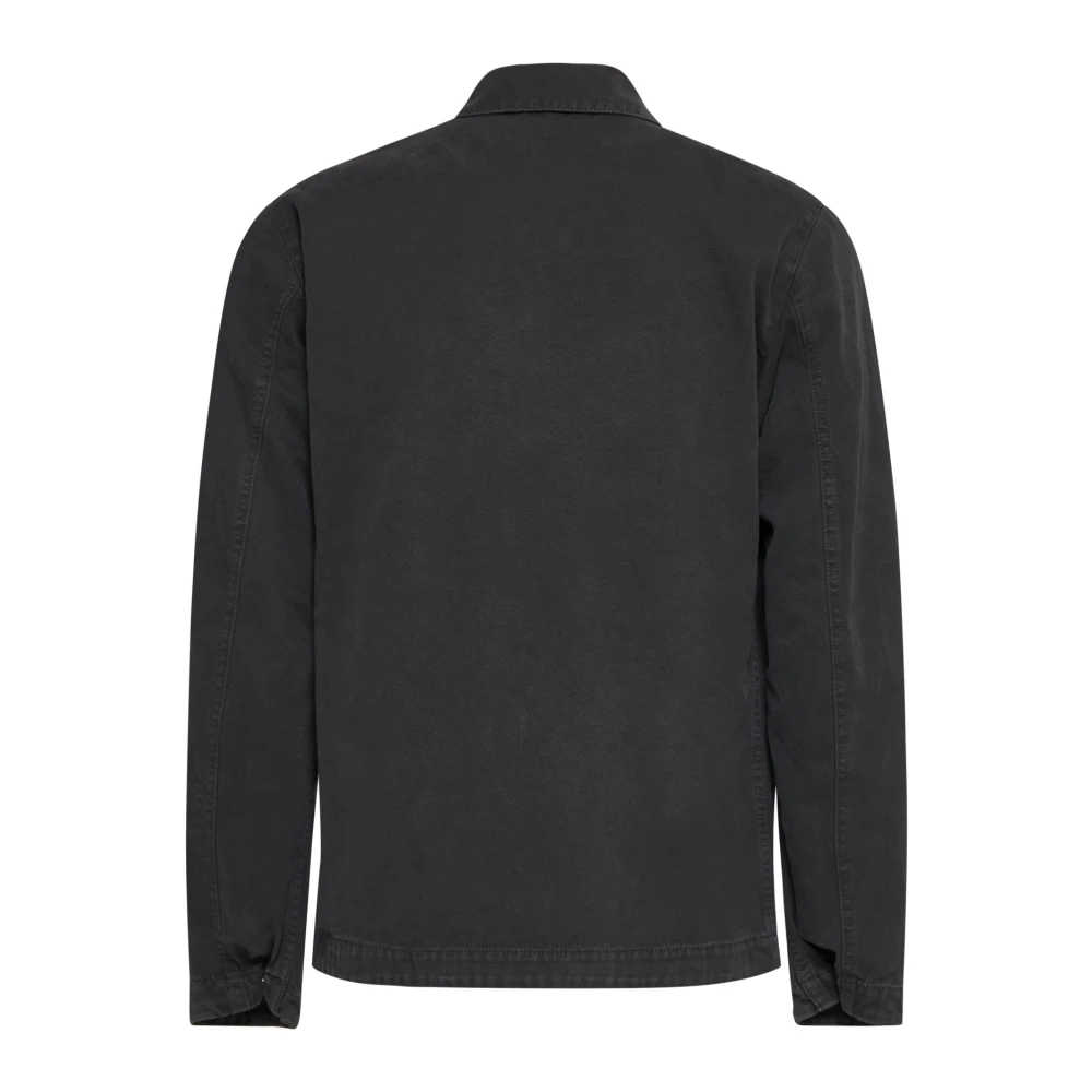 Stone Island Grijze Casual Overhemden Gray Heren