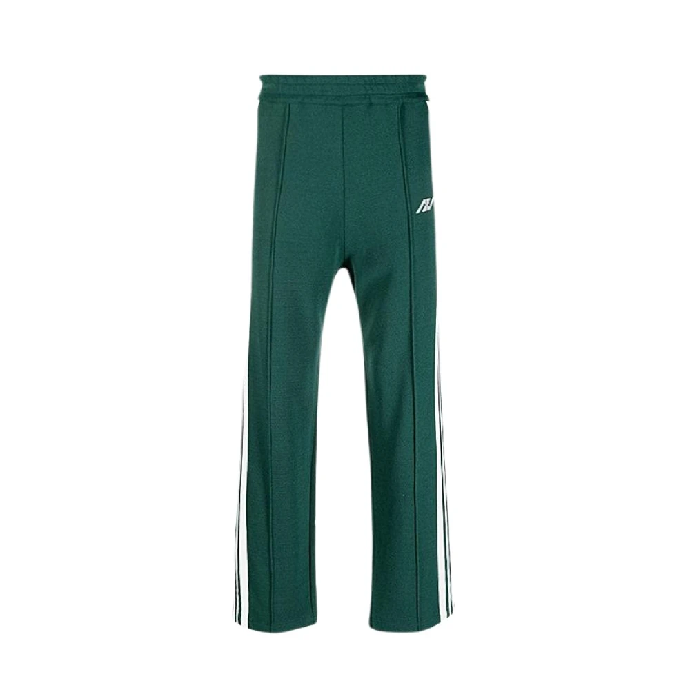 Autry Joggingbroek met elastische taille en witte strepen Green Heren