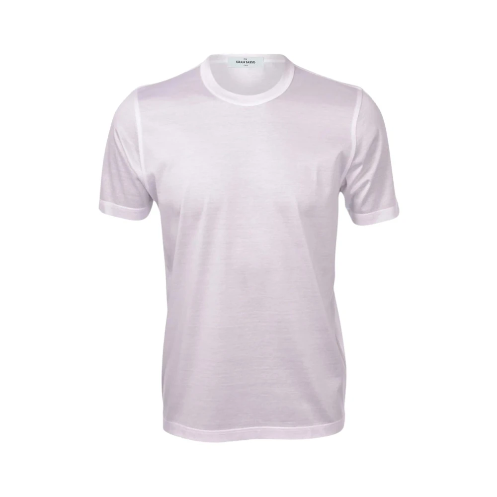 Gran Sasso Hombre Blanco Camisetas, Talla: Xl