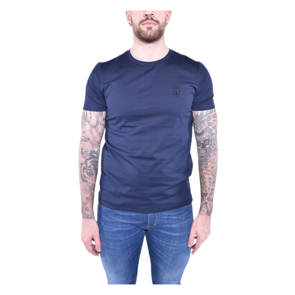 Dondup - Tops > T-Shirts - Blue - Dondup - Modalova