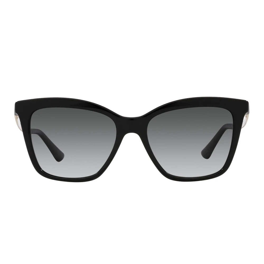 Polariserte Cat-Eye Solbriller med Svart Ramme
