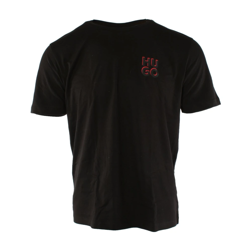 Hugo Boss Zwart T-shirt Duo Pack Black Heren