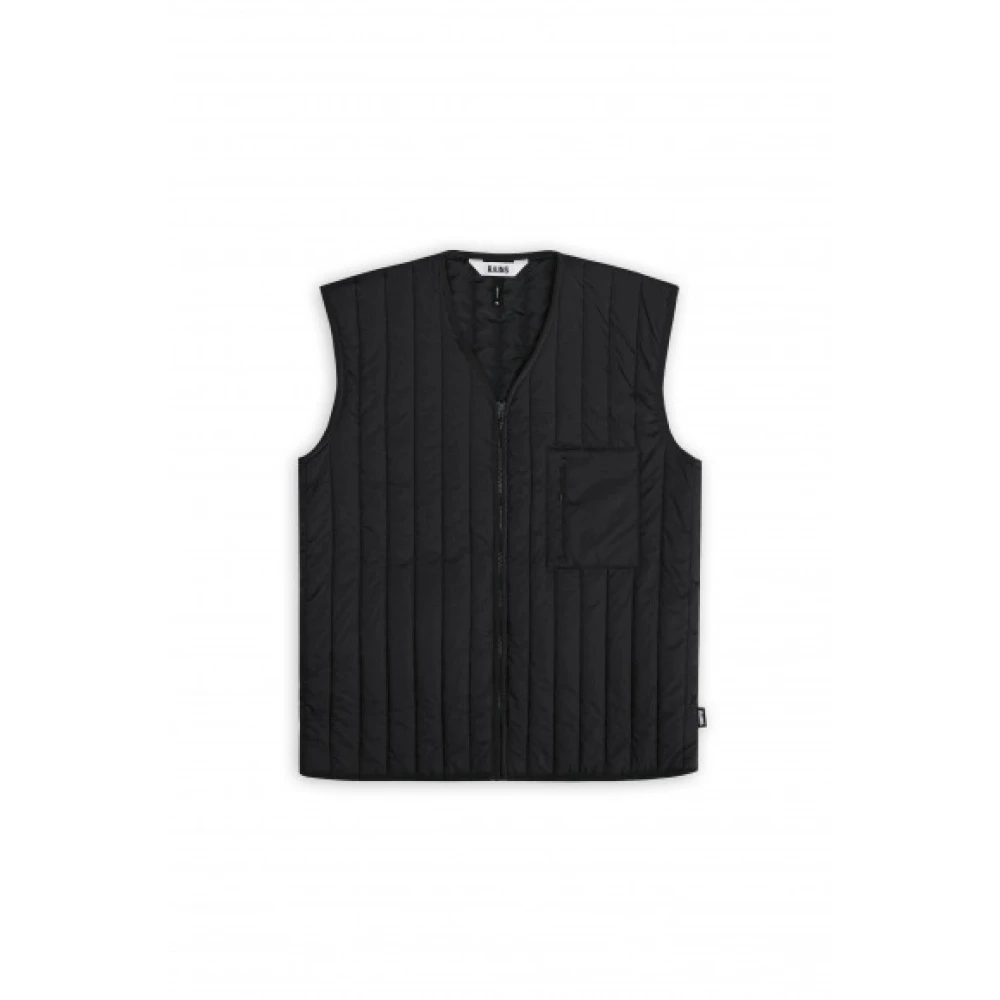Rains - Jackets > Vests - Black - Rains - Modalova