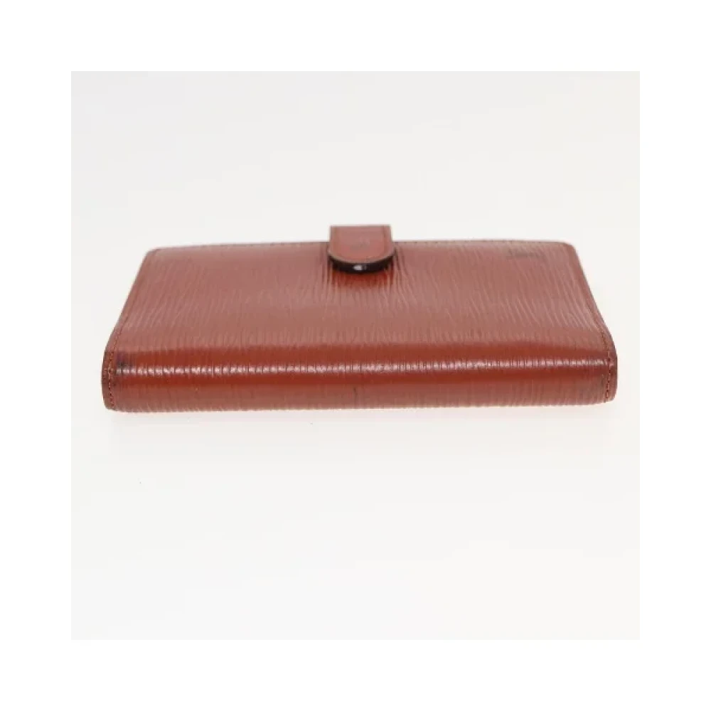 Louis Vuitton Vintage Pre-owned Leather home-office Brown Dames