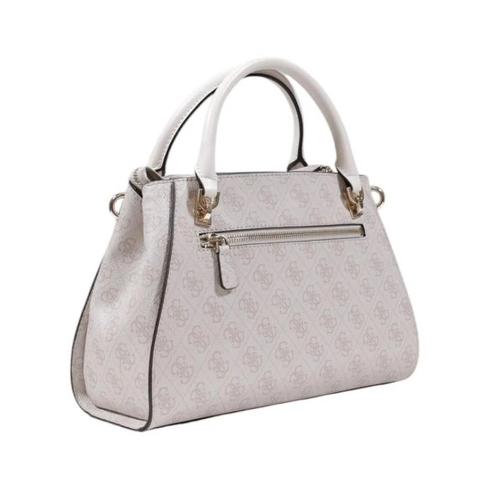Guess Middelgrote Capaciteit Polyethyleen Handtas Pink Dames