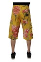 short-bermuda-cargo-floral-jaune