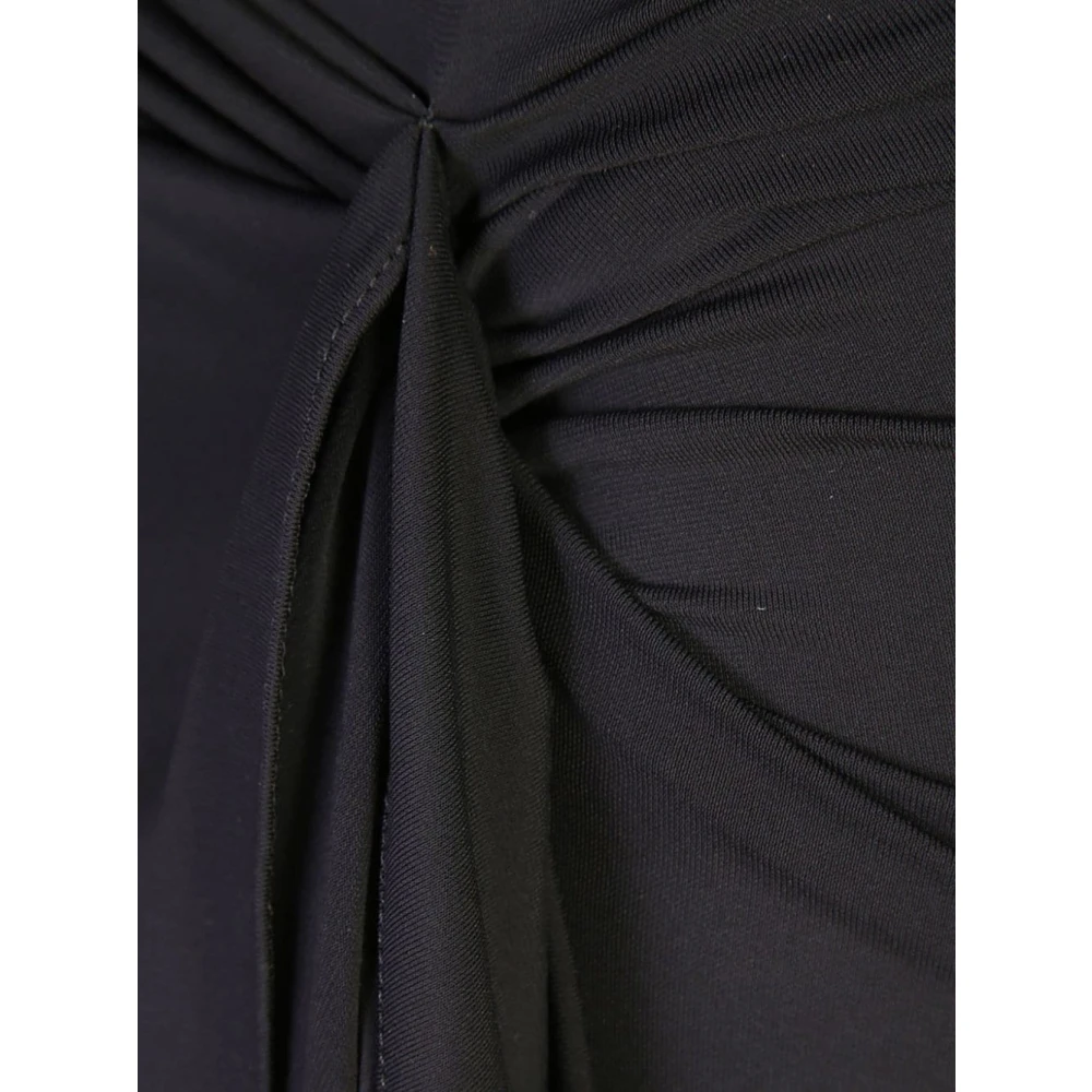 The Attico Zwarte Midi Rok Black Dames