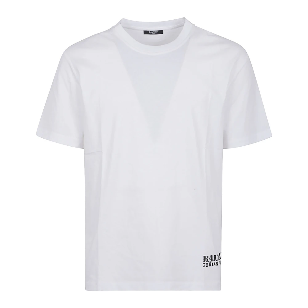 Balmain - Tops > T-Shirts - White - Balmain - Modalova