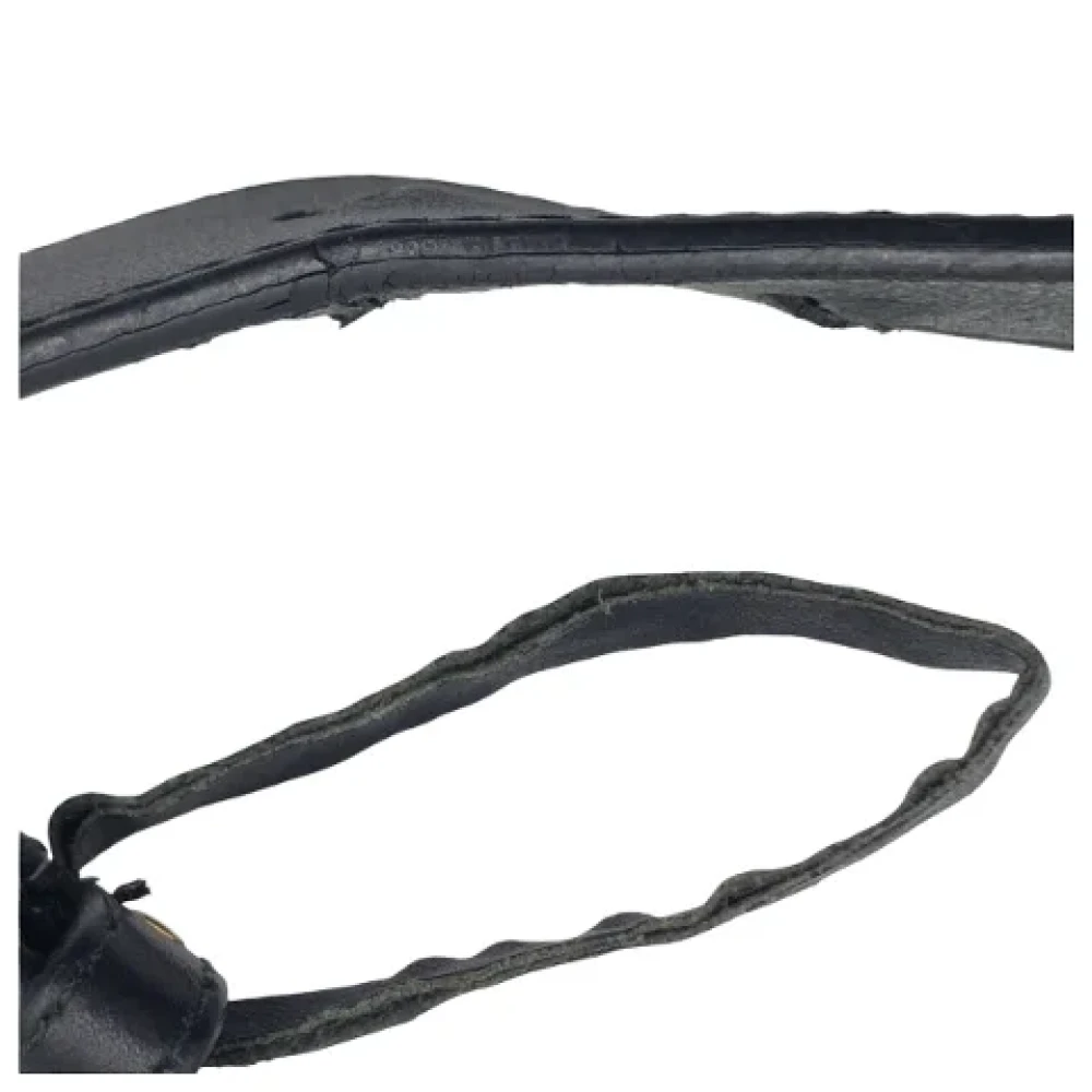 Gucci Vintage Pre-owned Leather belts Black Heren