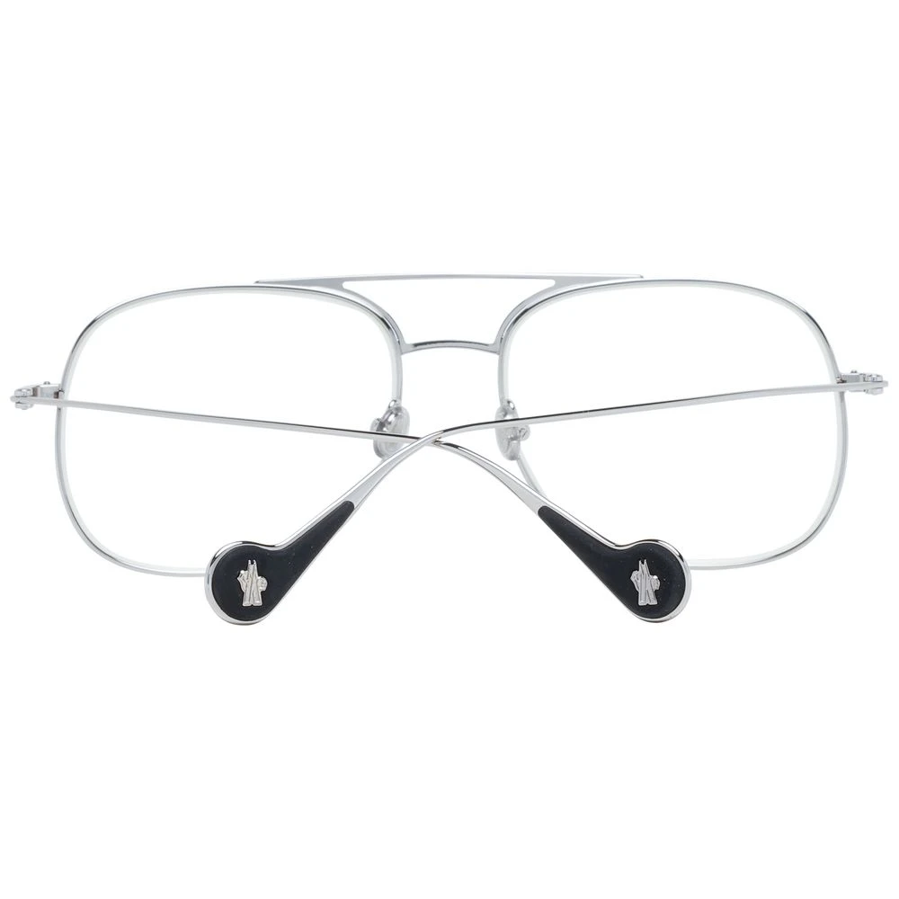 Moncler Zilveren Unisex Zonnebril Pilotstijl Gray Unisex