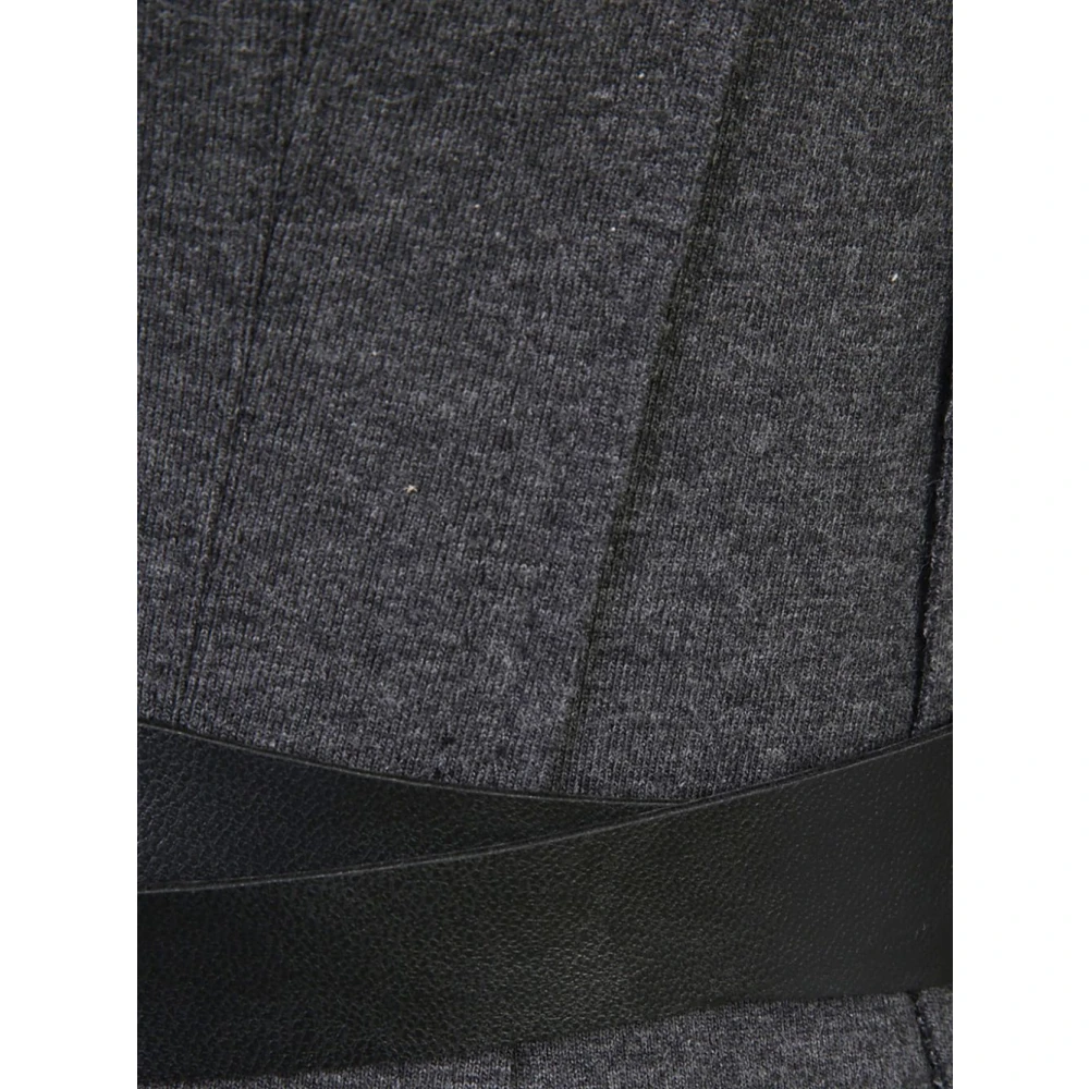 Norma Kamali Grijze Jurk voor Vrouwen Aw24 Gray Dames