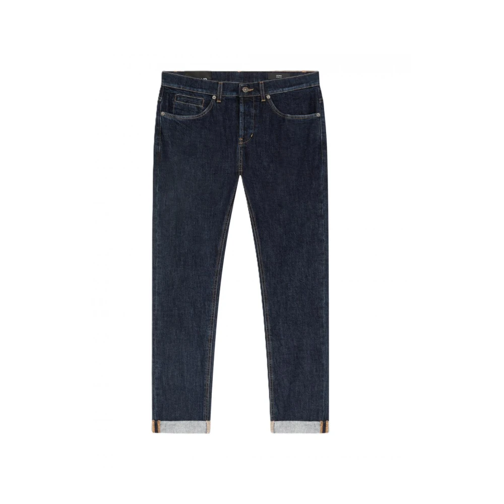 Dondup Katoenen Casual Broek Blue Heren