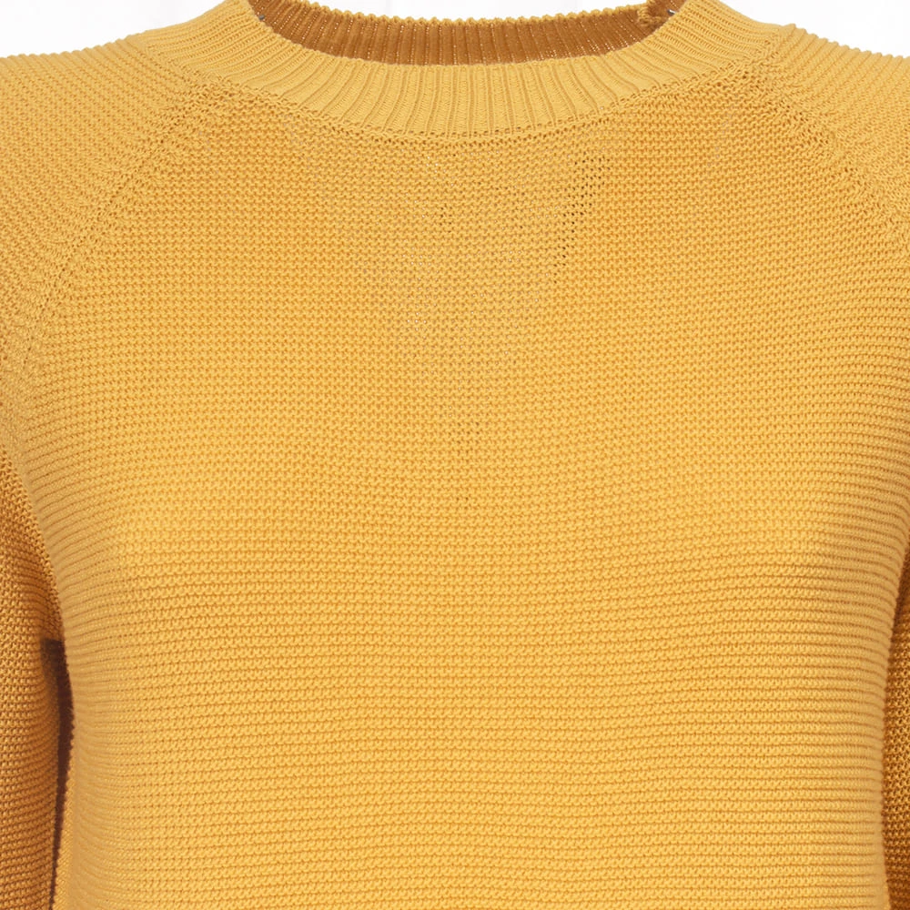 Max Mara Weekend Katoen Gebreid Linz Sweater Yellow Dames