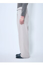 pantalon-en-tissu-uni-avec-revers