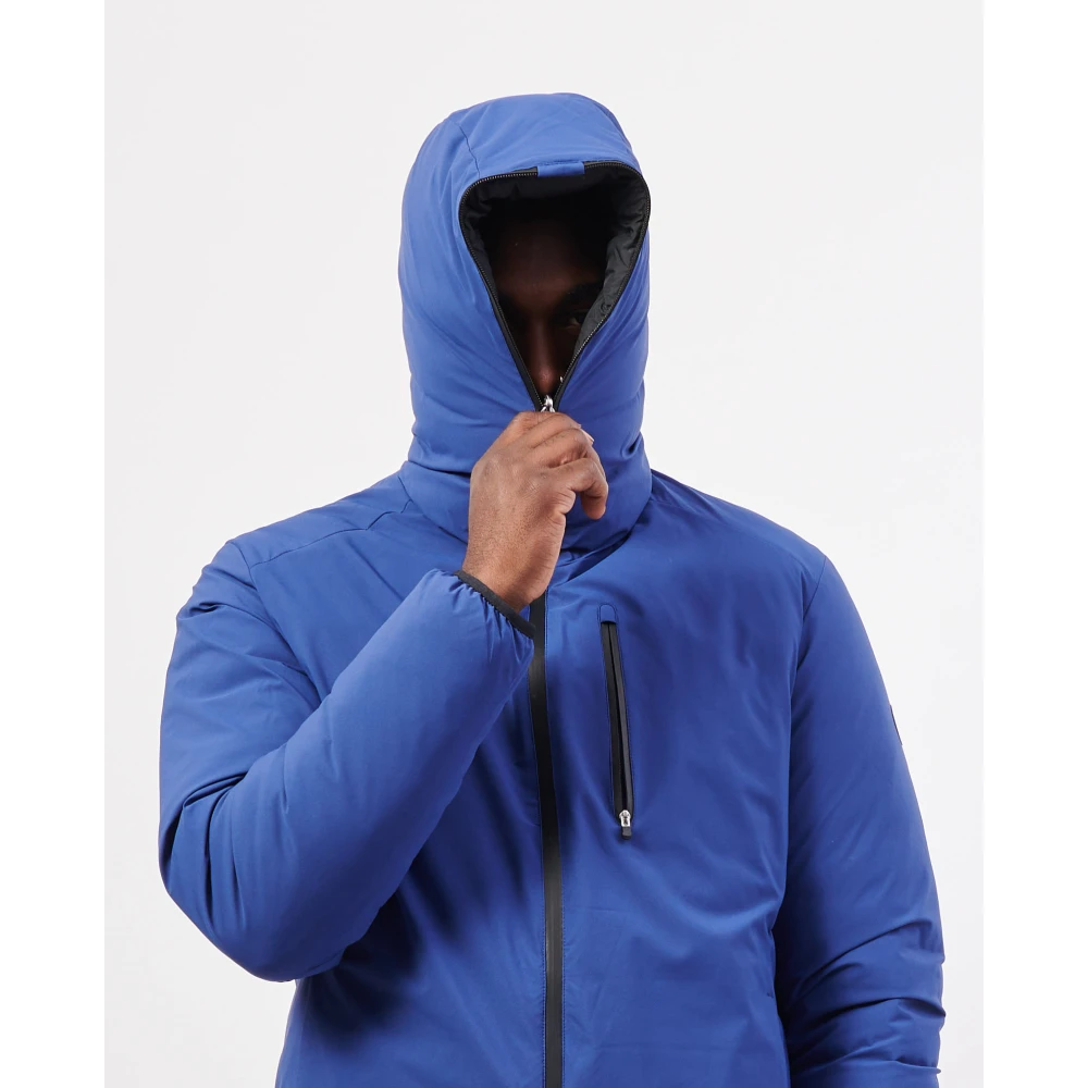 Save The Duck Omkeerbare Blauwe Jas met Ritssluiting Blue Heren