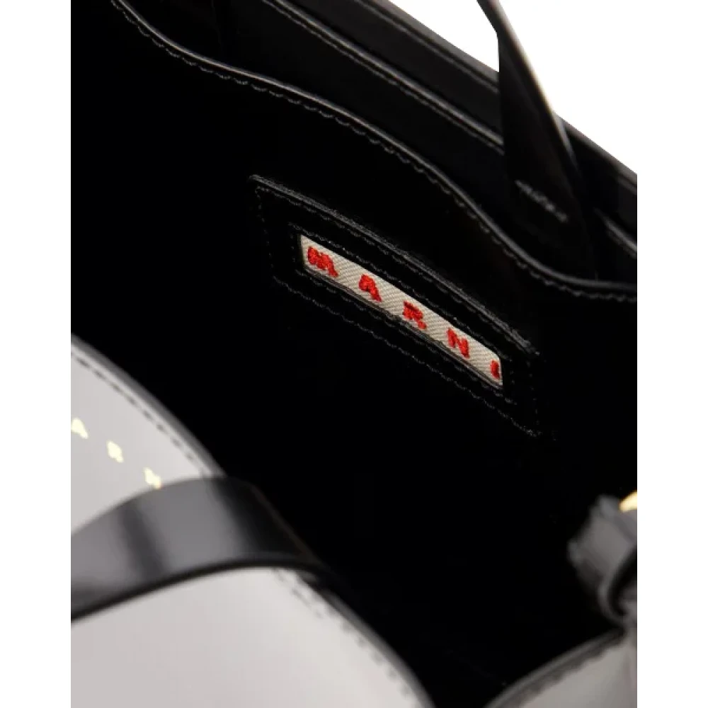 Marni Leather shoulder-bags Black Dames