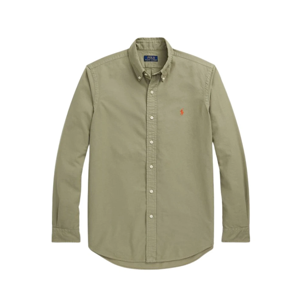 Polo Ralph Lauren Lisa Oxford Custom Fit Skjorta Green, Herr