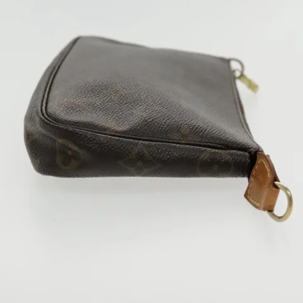 Louis Vuitton Vintage Pre-owned Canvas pouches Brown Dames