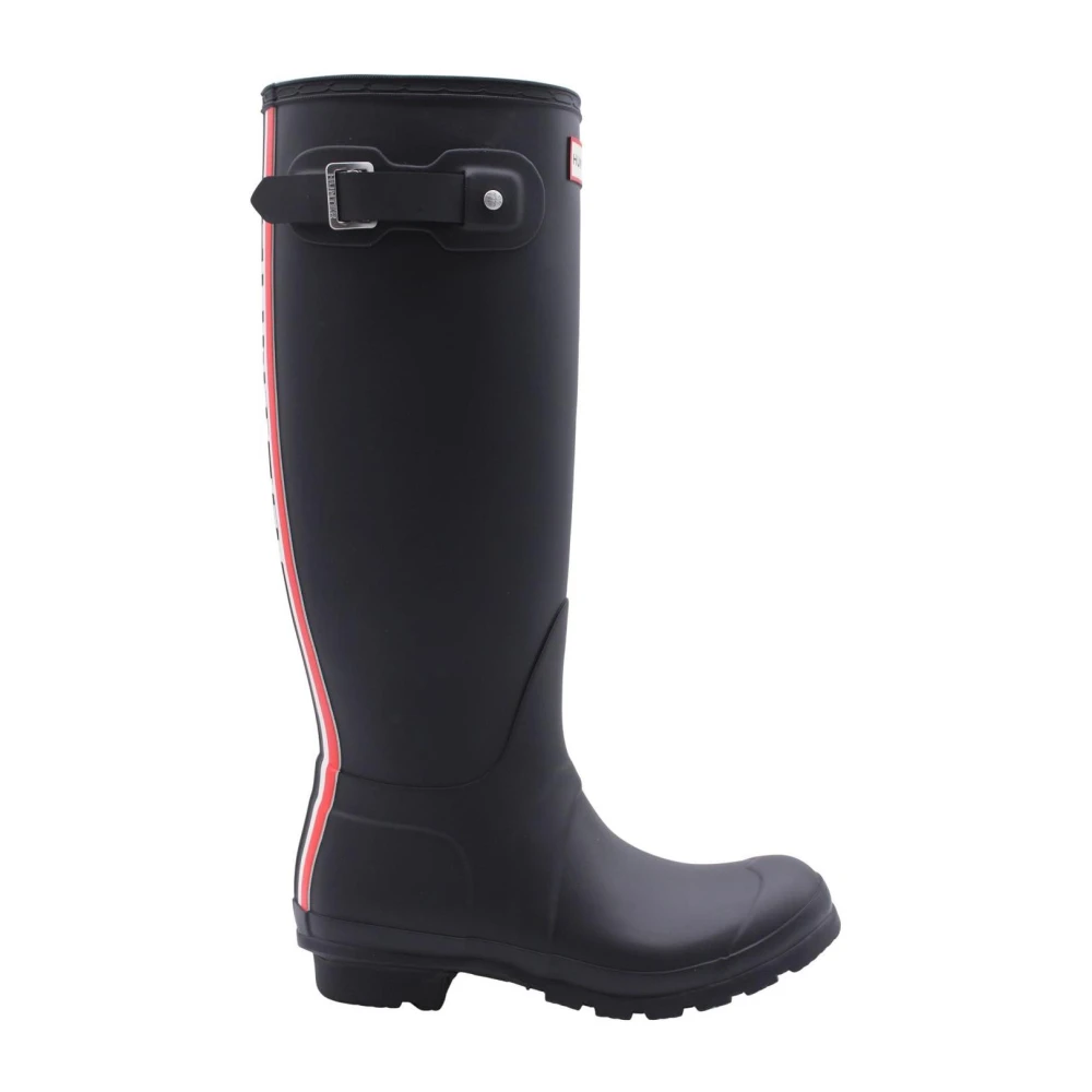 Hunter Women's Black Wellies, 7 Uk, Mountbatten Rain Boot