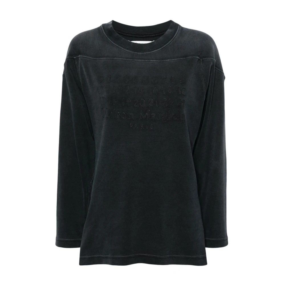 Maison Margiela Sweatshirts Black Dames