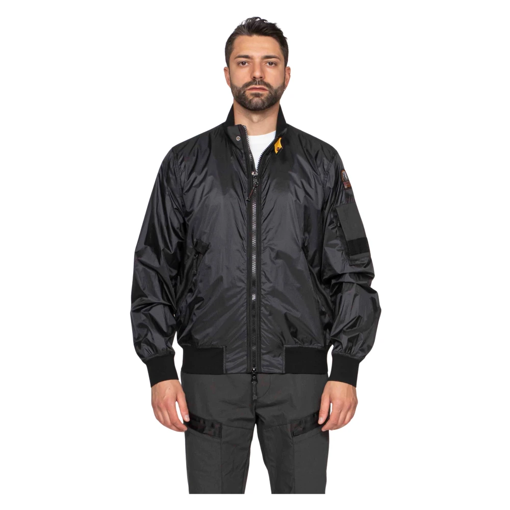Parajumpers Uomo Nero Giacche, L, New,