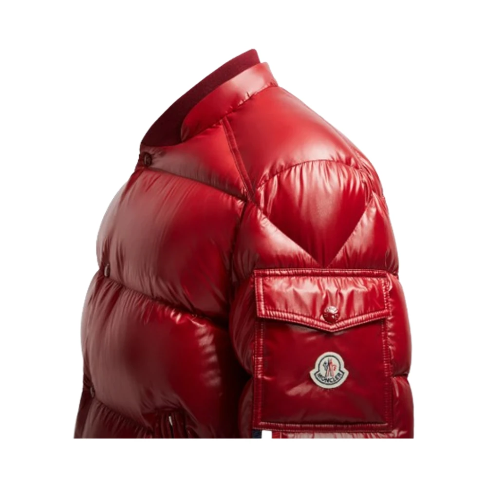 Moncler Warme Winterjas voor Mannen Red Heren