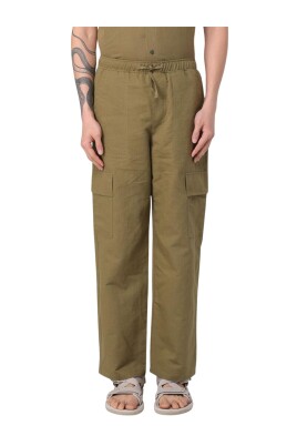 beige-linen-cargo-drawstring-pants