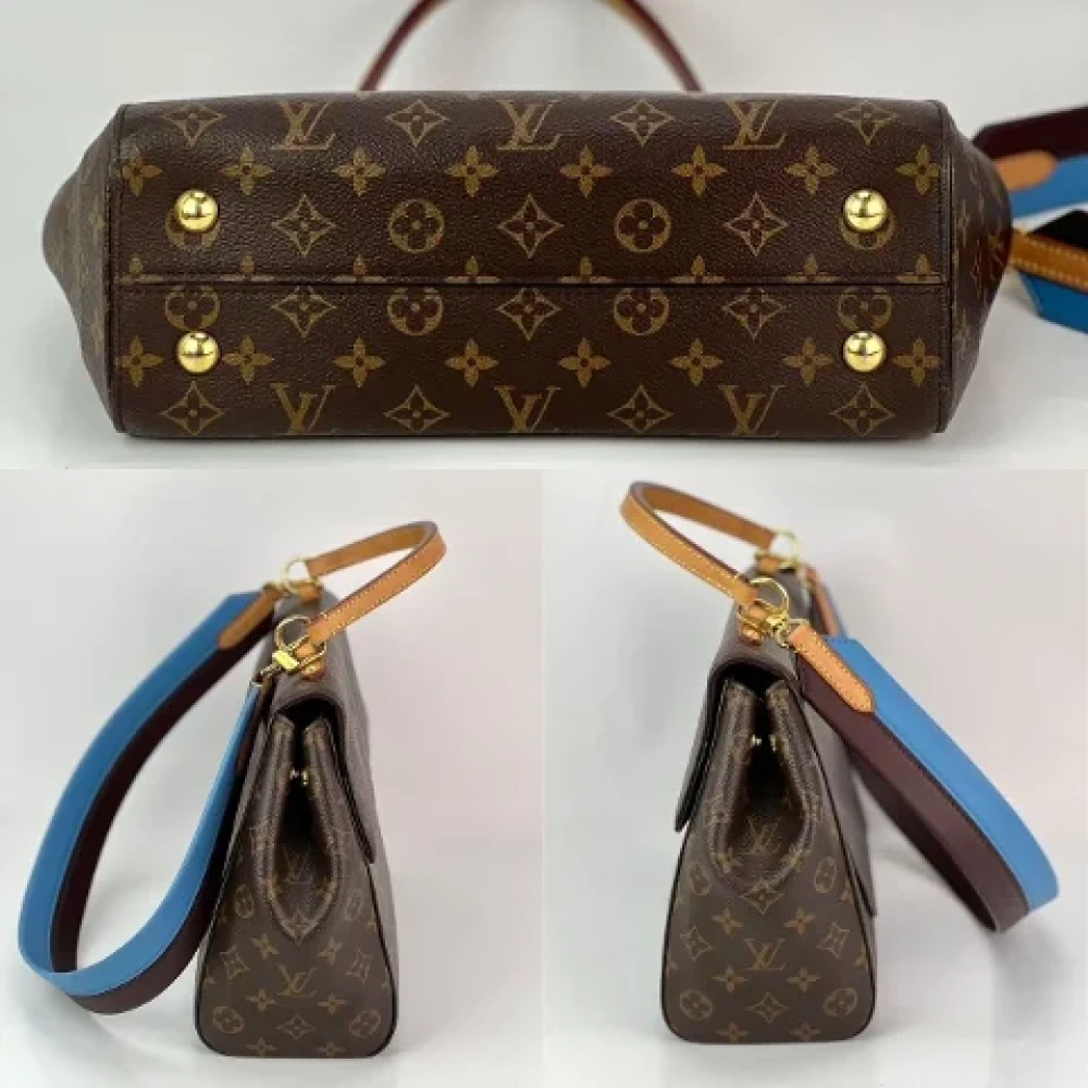 Louis Vuitton Vintage Pre-owned Canvas handbags Brown Dames
