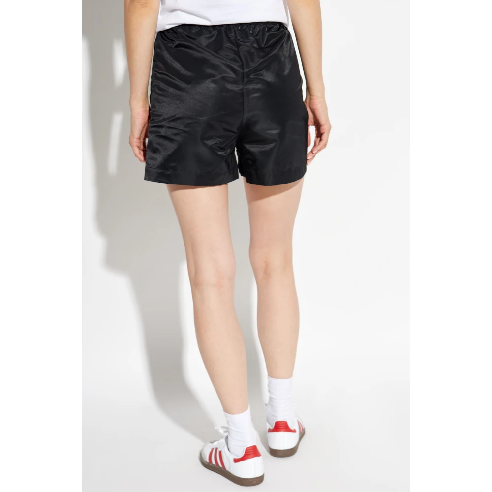 Sporty & Rich Shorts met logo Black Unisex