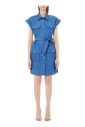 short-denim-dress
