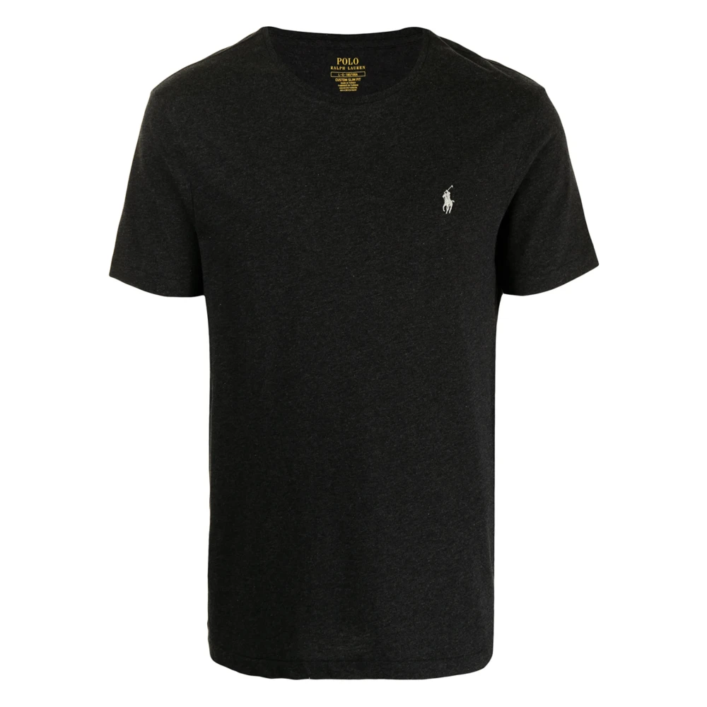 Polo Ralph Lauren Men's Black T-Shirts, Xl, Crewneck T-Shirt