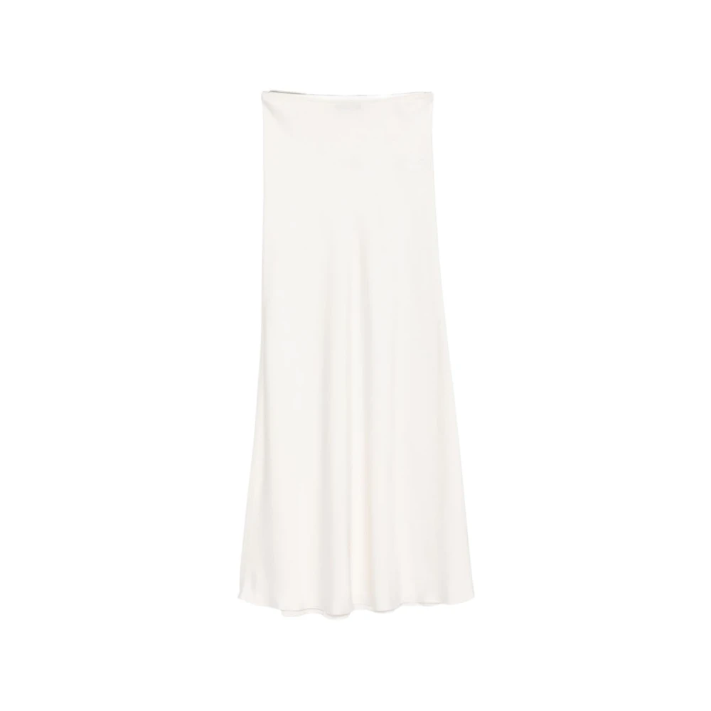 Fabiana Filippi , Midi Skirts, Female, White, L, Skirts White