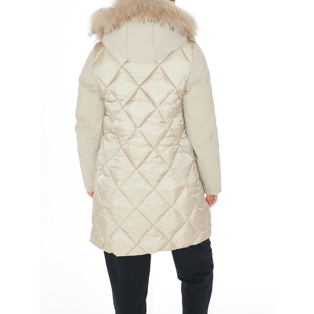 YES ZEE Parka Jas Beige Dames