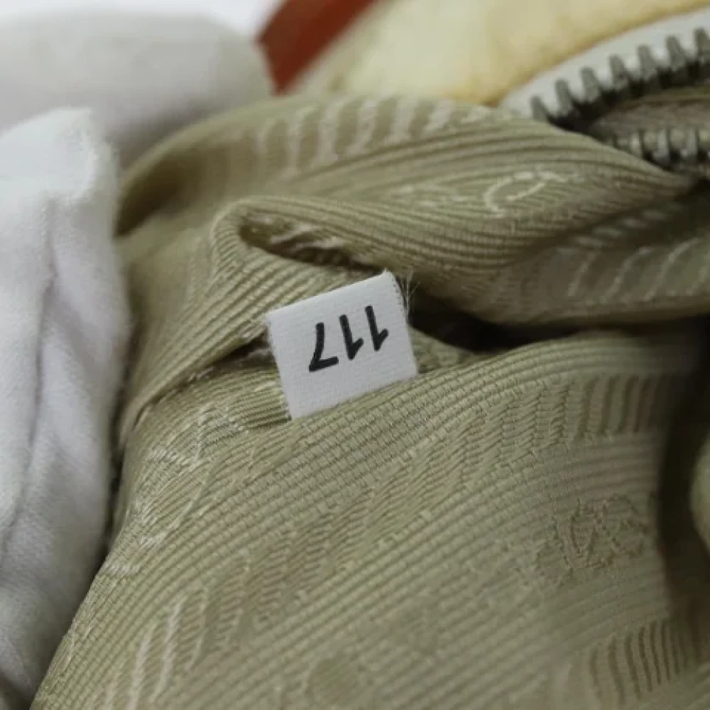 Prada Vintage Pre-owned Nylon totes Beige Dames