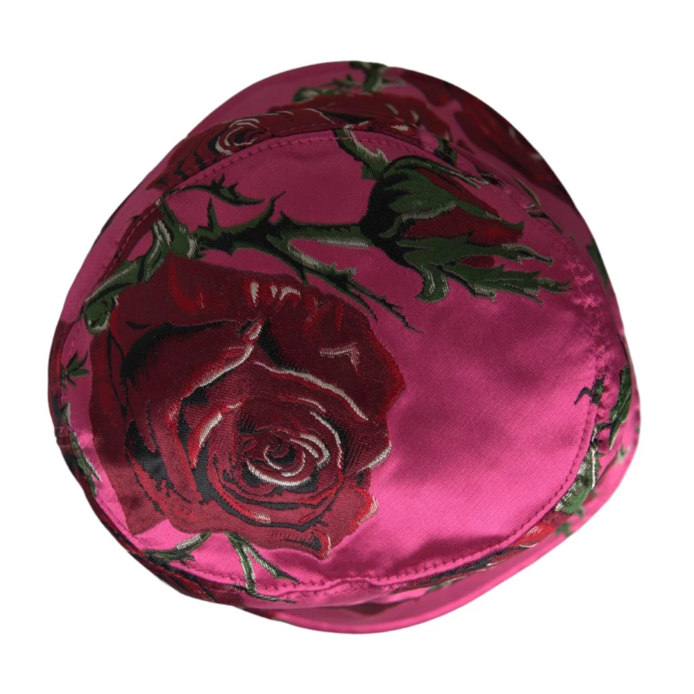 Dolce & Gabbana Roze Bloemen Emmerhoed Pink Heren