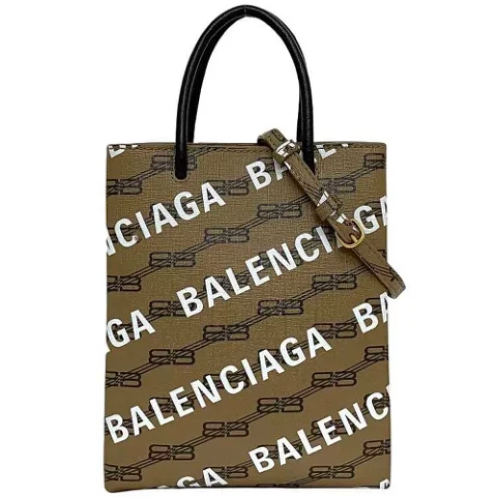 Balenciaga Vintage Pre-owned Fabric balenciaga-bags Brown Dames