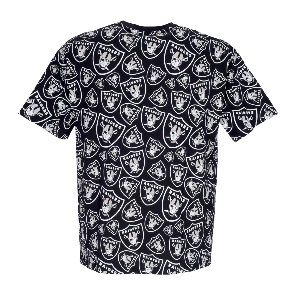 new era Lasrai Raiders All Over Print Tee Black Heren