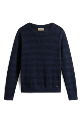 Bomull Crewneck Logo Sweatshirt